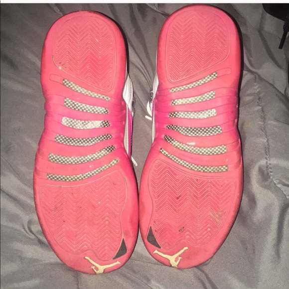 Pink And White Jordan (Gently Worn) - Picture 3 of 4